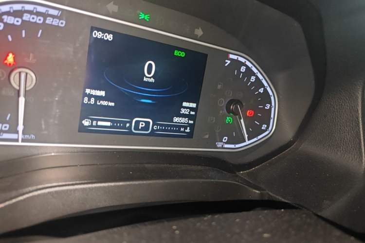 Used Chery Tiggo 7 2018 1.5T Automatic Elite Edition China V Standard Odometer Close Up
