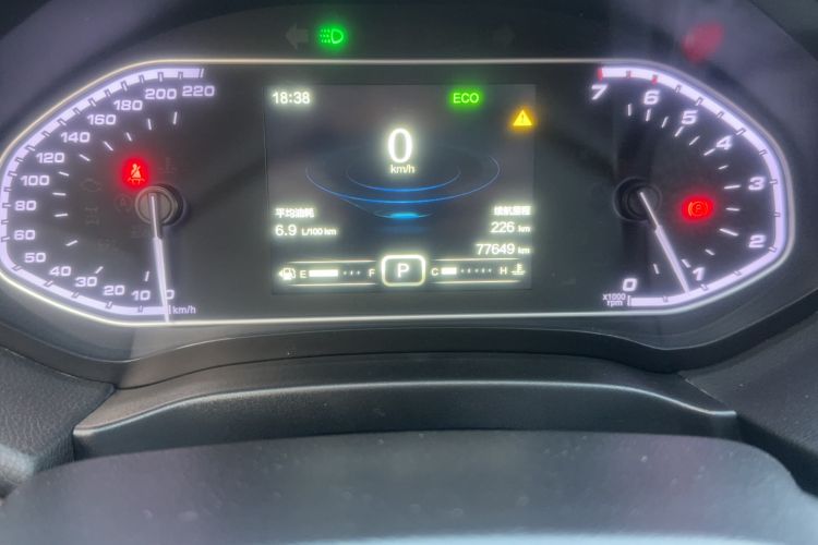 Used Chery Tiggo 7 2018 FLY Model 1.5T Automatic Jingxiang Edition China V Standard Odometer Close Up