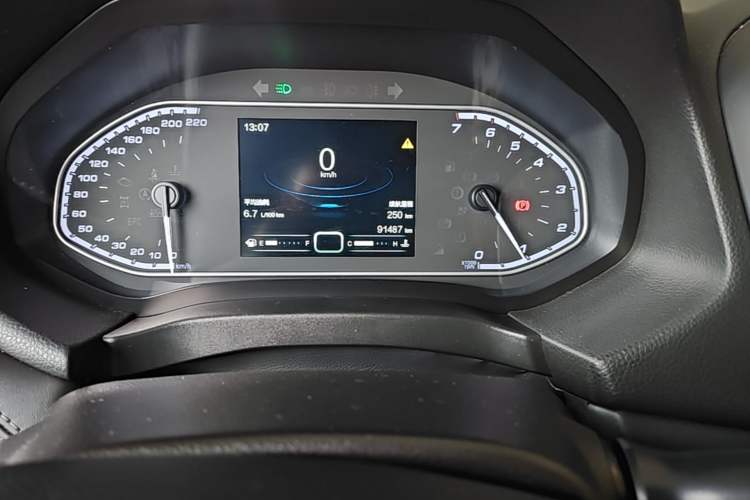Used Chery Tiggo 7 2018 FLY Model 1.5T Manual Enjoyment Version China VI Standard Odometer Close Up
