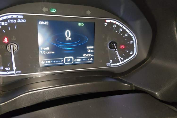 Used Chery Tiggo 7 2018 1.5T Automatic Elite Edition China V Standard Odometer Close Up