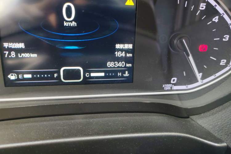 Used Chery Tiggo 7 2018 1.5T Manual Elite Edition China V Standard Odometer Close Up
