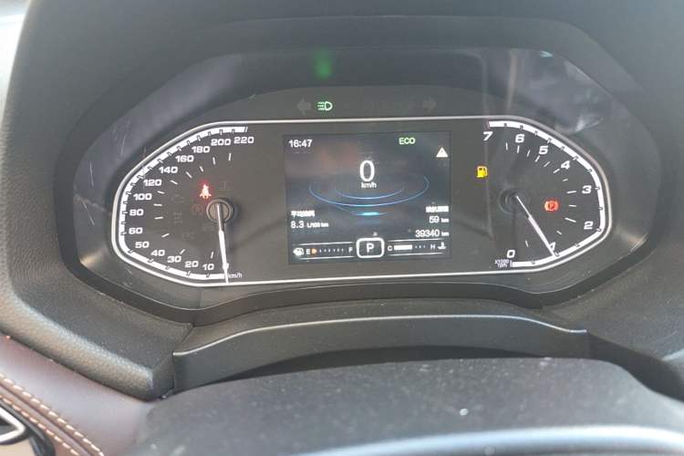 Used Chery Tiggo 7 2018 FLY Model 1.5T Automatic Jingxiang Edition China V Standard Odometer Close Up