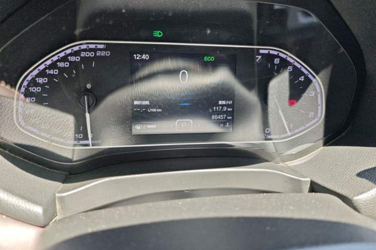 Used Chery Tiggo 7 2018 1.5T Automatic Elite Edition China V Standard Odometer Close Up
