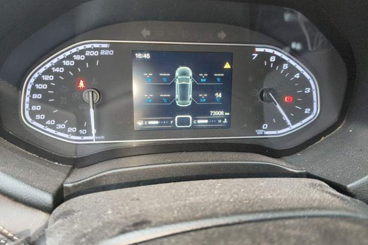 Used Chery Tiggo 7 2018 1.5T Manual Elite Edition China V Standard Odometer Close Up