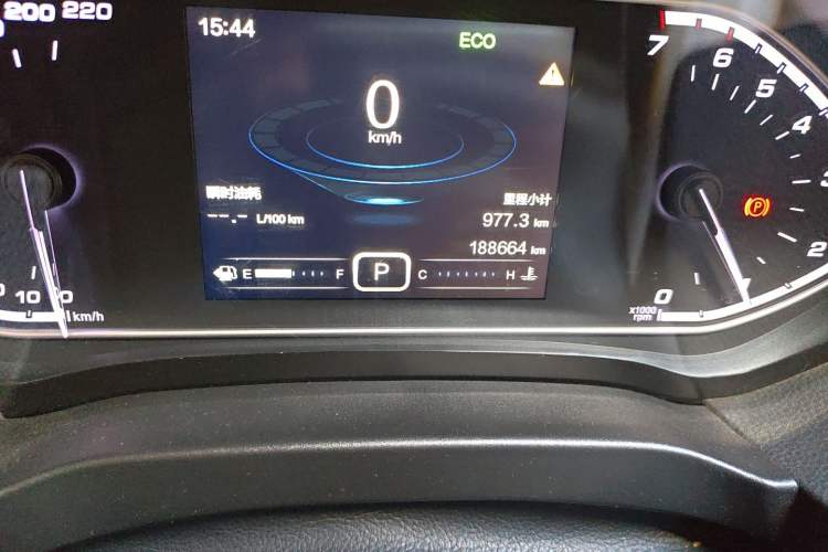 Used Chery Tiggo 7 2018 FLY Model 1.5T Automatic Enjoyment Edition China V Standard Odometer Close Up