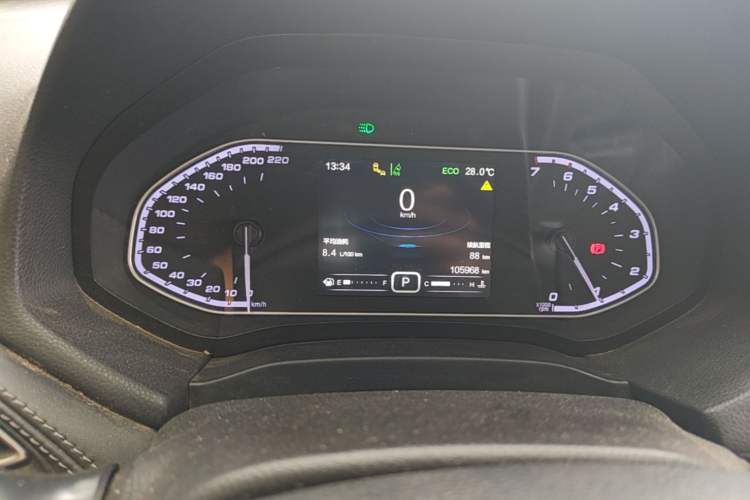 Used Chery Tiggo 7 2018 1.5T Automatic Luxury Edition China V Standard Odometer Close Up