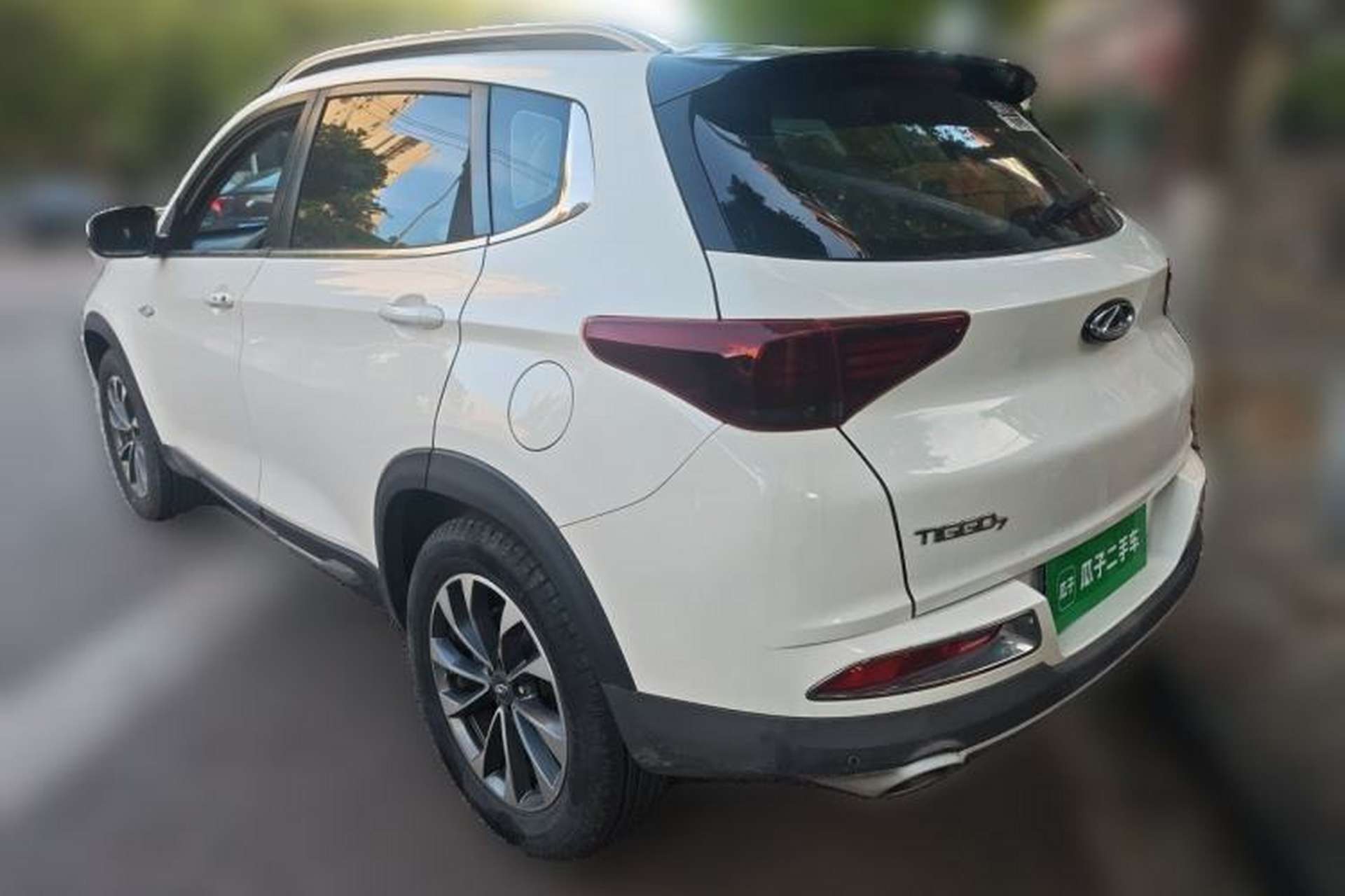 Used Chery Tiggo 7 2018 FLY Model 1.5T Automatic Enjoyment Edition China V Standard Rear Left 45 Deg