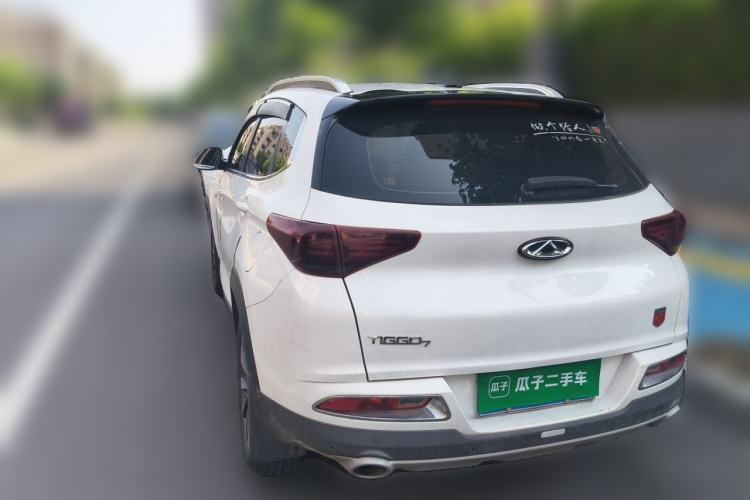 Used Chery Tiggo 7 2018 FLY Model 1.5T Automatic Jingxiang Edition China VI Standard Rear Left 45 Deg