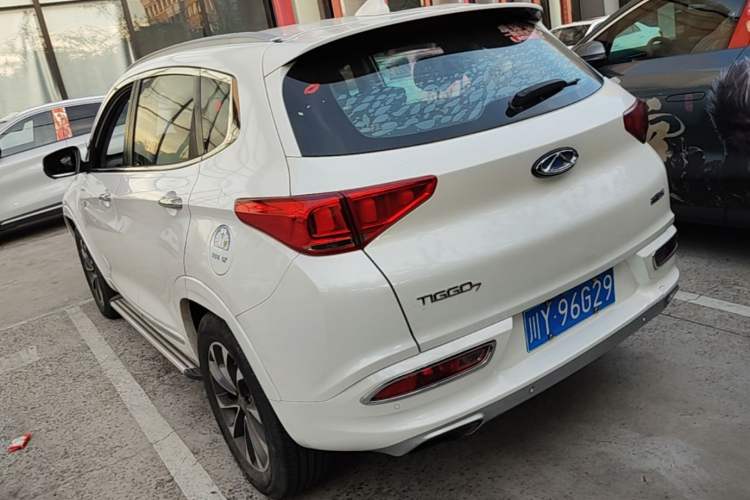 Used Chery Tiggo 7 2018 1.5T Automatic Elite Leading Edition China V Standard Rear Left 45 Deg