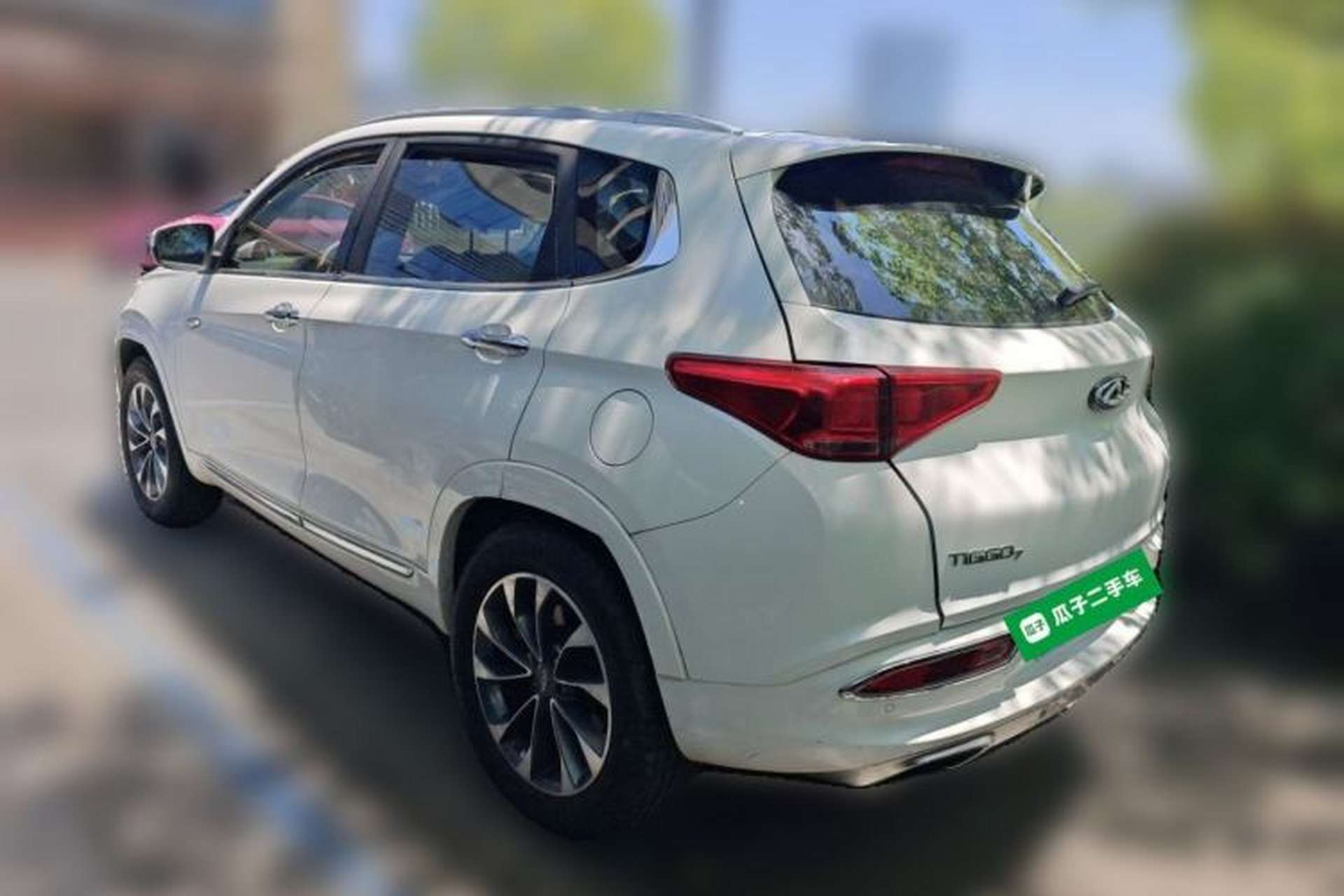 Used Chery Tiggo 7 2018 1.5T Automatic Elite Edition China V Standard Rear Left 45 Deg
