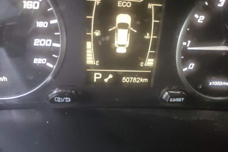 Used Chery Tiggo 7 2020 Discovery Edition 1.5T CVT Discovery No.1 Odometer Close Up