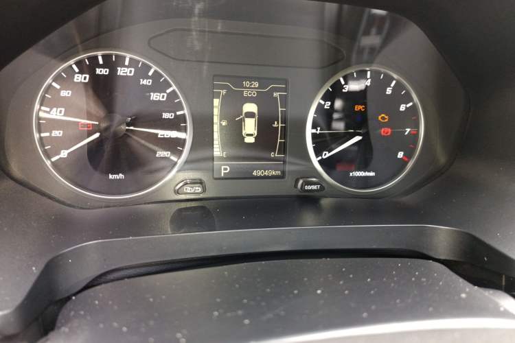 Used Chery Tiggo 7 2020 Discovery Edition 1.5T CVT Discovery No.1 Odometer Close Up