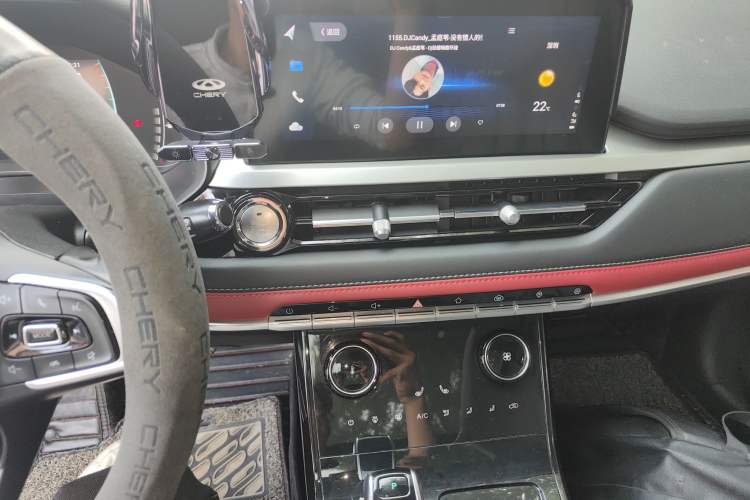 Used Chery Tiggo 7 2020 1.5T CVT Luxury Model Audio And AC Panel