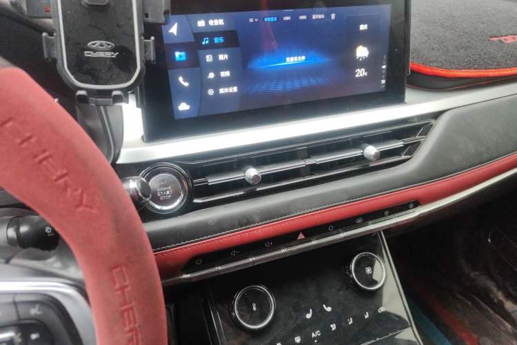 Used Chery Tiggo 7 2020 1.5T Manual Luxury Version Audio And AC Panel