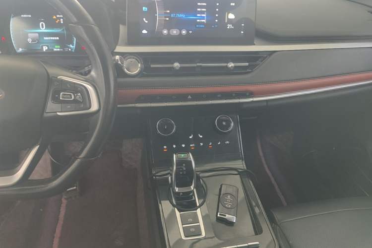 Used Chery Tiggo 7 2020 1.5T CVT Luxury Model Audio And AC Panel