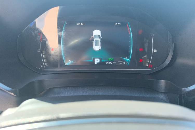 Used Chery Tiggo 7 2020 1.5T CVT Luxury Model Odometer Close Up