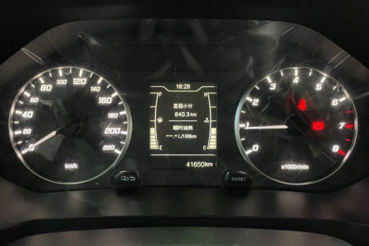 Used Chery Tiggo 7 2020 1.5T Manual Elite Model Odometer Close Up