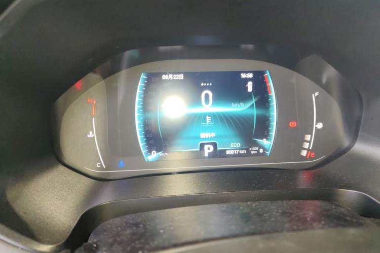 Used Chery Tiggo 7 2020 1.5T CVT Luxury Model Odometer Close Up
