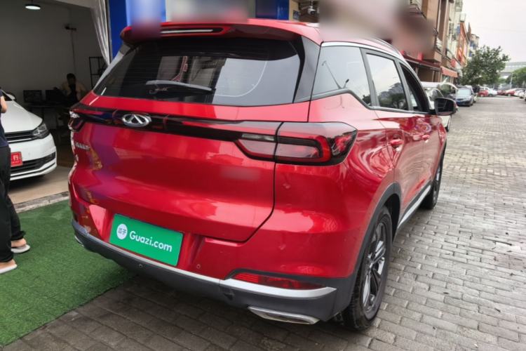Used Chery Tiggo 7 2020 1.5T CVT Elite Model Rear Right 45 Deg
