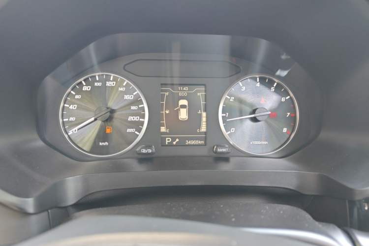Used Chery Tiggo 7 2020 Discovery Edition 1.5T CVT Discovery No.1 Odometer Close Up