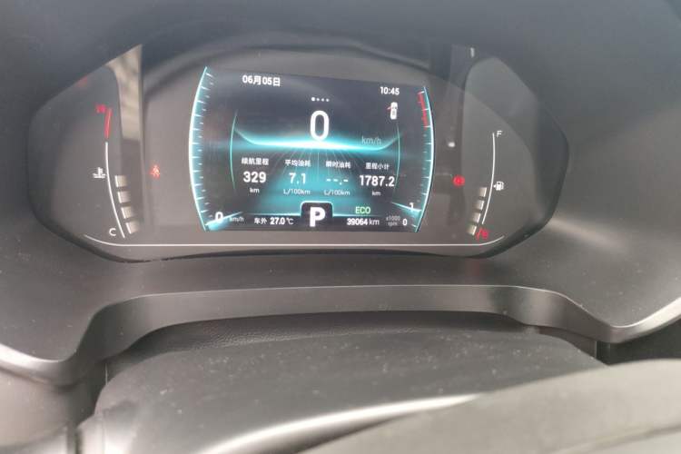 Used Chery Tiggo 7 2020 Pinnacle Edition 1.5T CVT Pinnacle No.3 Odometer Close Up