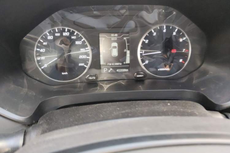 Used Chery Tiggo 7 2020 Discovery Edition 1.5T CVT Discovery No.1 Odometer Close Up