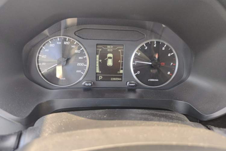 Used Chery Tiggo 7 2020 Discovery Edition 1.5T CVT Discovery No.1 Odometer Close Up