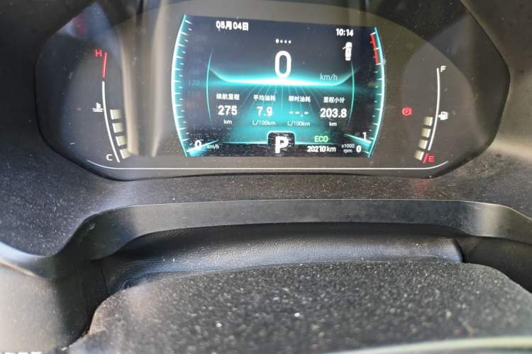 Used Chery Tiggo 7 2020 Discovery Edition 1.5T CVT Discovery No. 2 Odometer Close Up