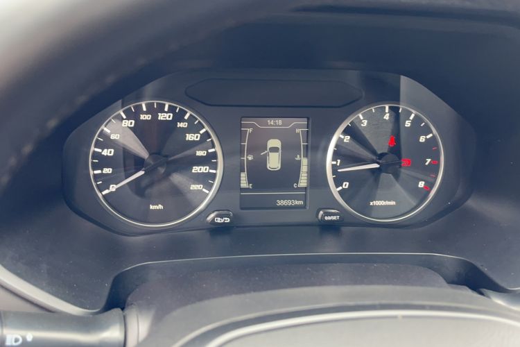 Used Chery Tiggo 7 2020 1.5T Manual Elite Model Odometer Close Up