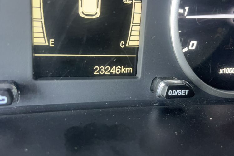 Used Chery Tiggo 7 2020 1.5T Manual Elite Model Odometer Close Up