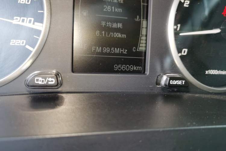 Used Chery Tiggo 7 2020 1.5T Manual Elite Model Odometer Close Up