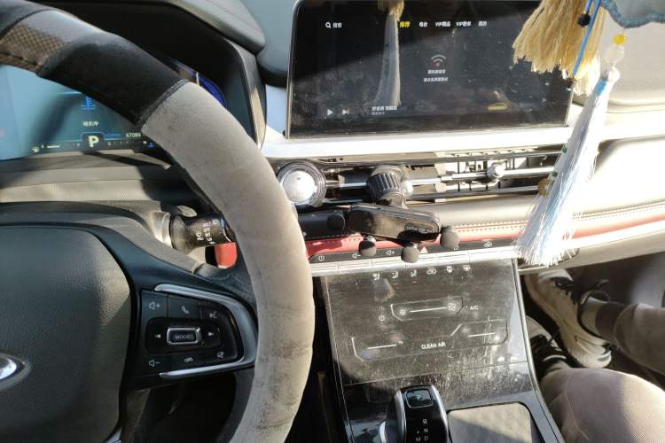 Used Chery Tiggo 7 2021 Supercharged Edition 1.6T DCT Super Warrior Audio And AC Panel