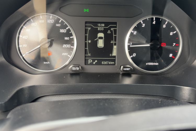 Used Chery Tiggo 7 2022 Super Edition 1.5T CVT Super Guardian Odometer Close Up