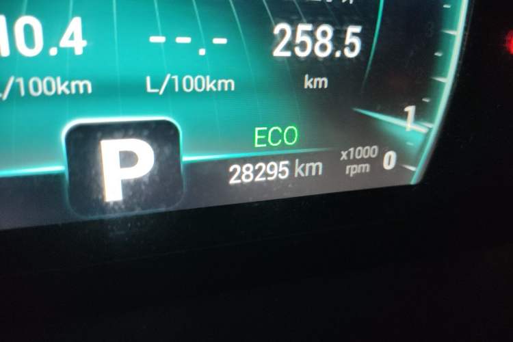 Used Chery Tiggo 7 2022 Super Edition 1.5T CVT Super Hero Odometer Close Up