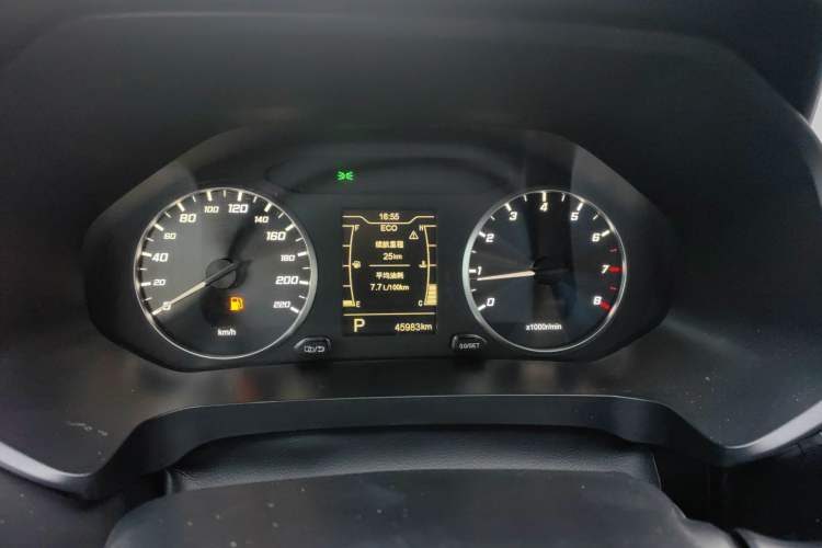 Used Chery Tiggo 7 2022 Super Edition 1.5T CVT Super Warrior Odometer Close Up