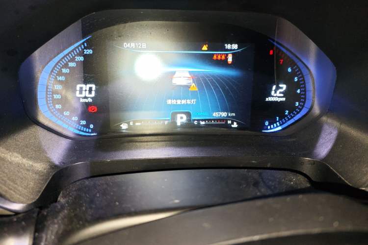 Used Chery Tiggo 7 2022 Super Edition 1.6T DCT Super Warrior+ Odometer Close Up