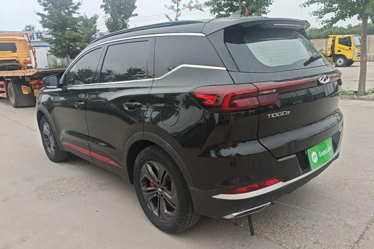 Used Chery Tiggo 7 2022 Super Edition 1.5T CVT Super Hero Rear Left 45 Deg