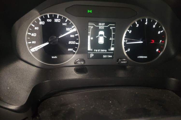 Used Chery Tiggo 7 2022 Super Edition 1.5T CVT Super Warrior Odometer Close Up