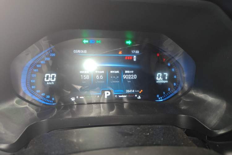 Used Chery Tiggo 7 2022 Supercharged Edition 1.6T DCT Super Warrior Instrument Cluster