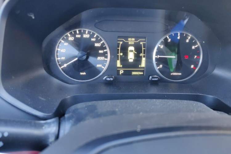 Used Chery Tiggo 7 2022 Super Edition 1.5T CVT Super Warrior Odometer Close Up