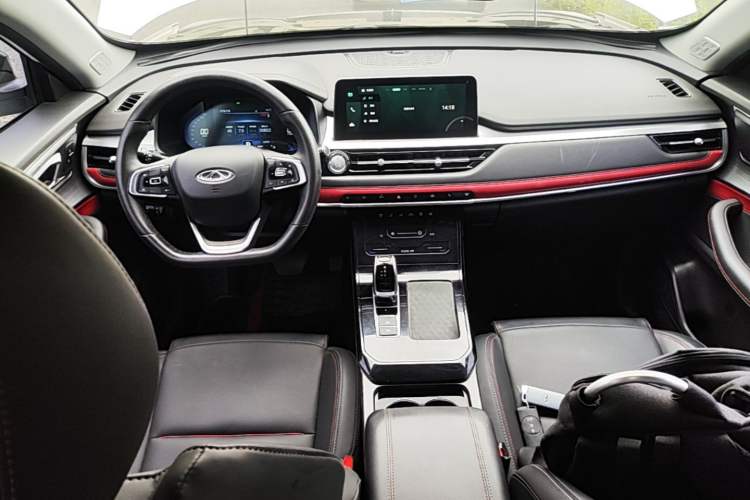 Used Chery Tiggo 7 2022 Supercharged Edition 1.6T DCT Super Warrior Center Console