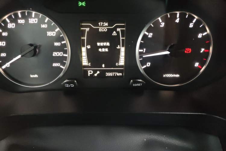 Used Chery Tiggo 7 2022 Super Edition 1.5T CVT Super Warrior Odometer Close Up