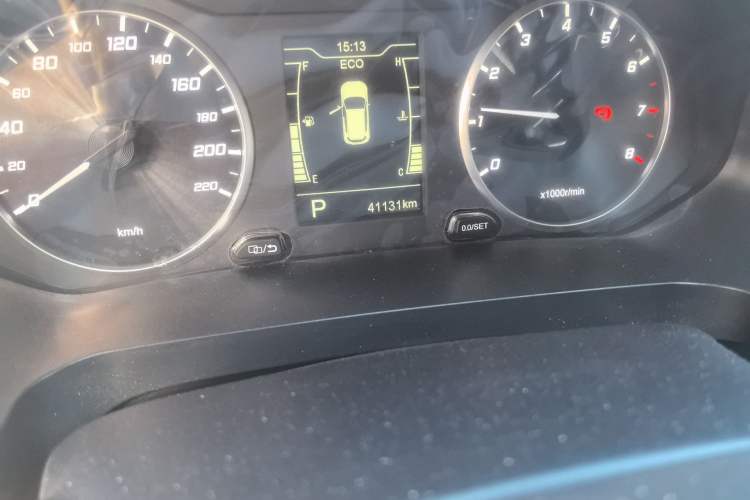 Used Chery Tiggo 7 2022 Super Edition 1.5T CVT Super Warrior Odometer Close Up