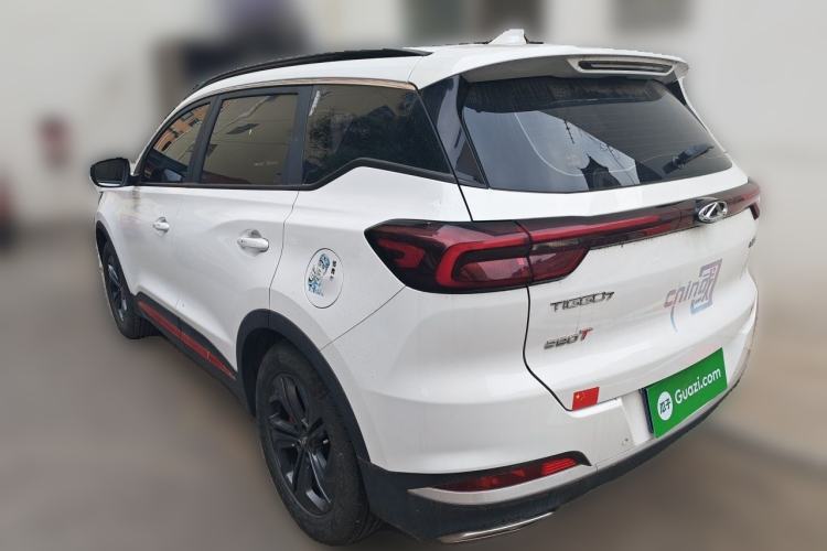 Used Chery Tiggo 7 2022 Supercharged Edition 1.6T DCT Super Warrior Rear Left 45 Deg