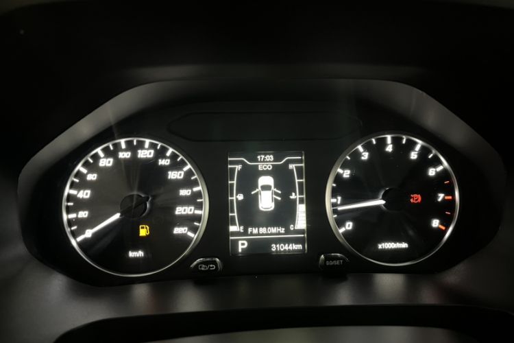 Used Chery Tiggo 7 2023 Supercharged Edition 1.5T CVT Super Warrior Odometer Close Up