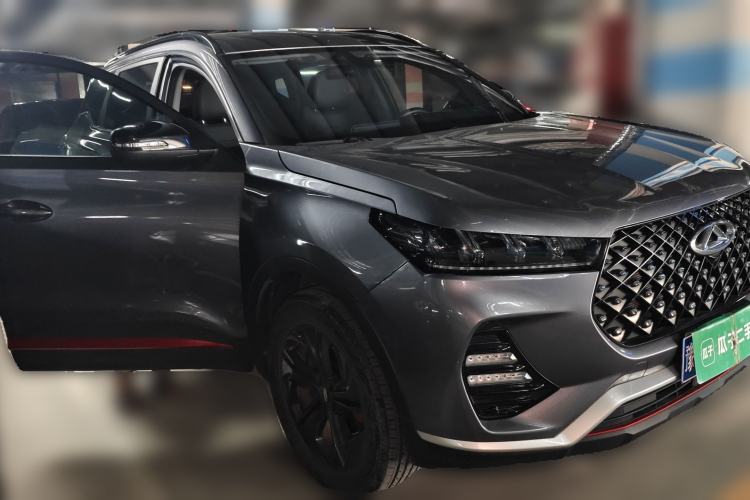 Used Chery Tiggo 7 2023 Supercharged Edition 1.5T CVT Super Warrior Front Right 45 Deg