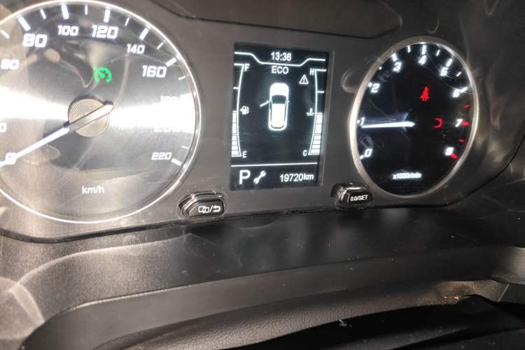 Used Chery Tiggo 7 2023 Supercharged Edition 1.5T CVT Super Warrior Odometer Close Up
