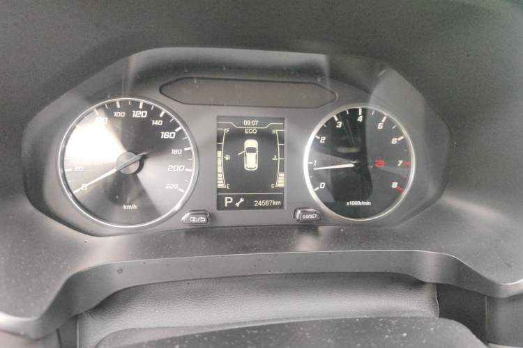 Used Chery Tiggo 7 2023 Supercharged Edition 1.5T CVT Super Warrior Odometer Close Up