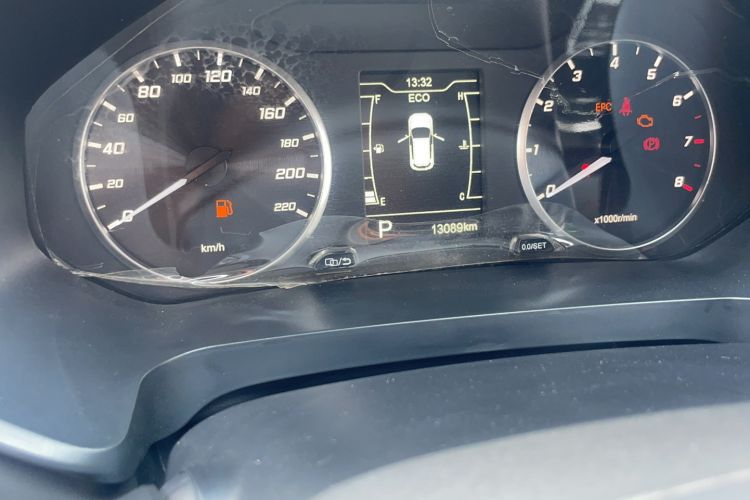 Used Chery Tiggo 7 2023 Supercharged Edition 1.5T CVT Super Warrior Odometer Close Up
