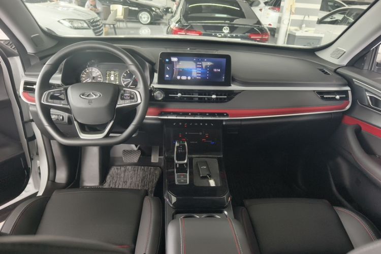 Used Chery Tiggo 7 2023 Supercharged Edition 1.5T CVT Super Warrior Audio And AC Panel